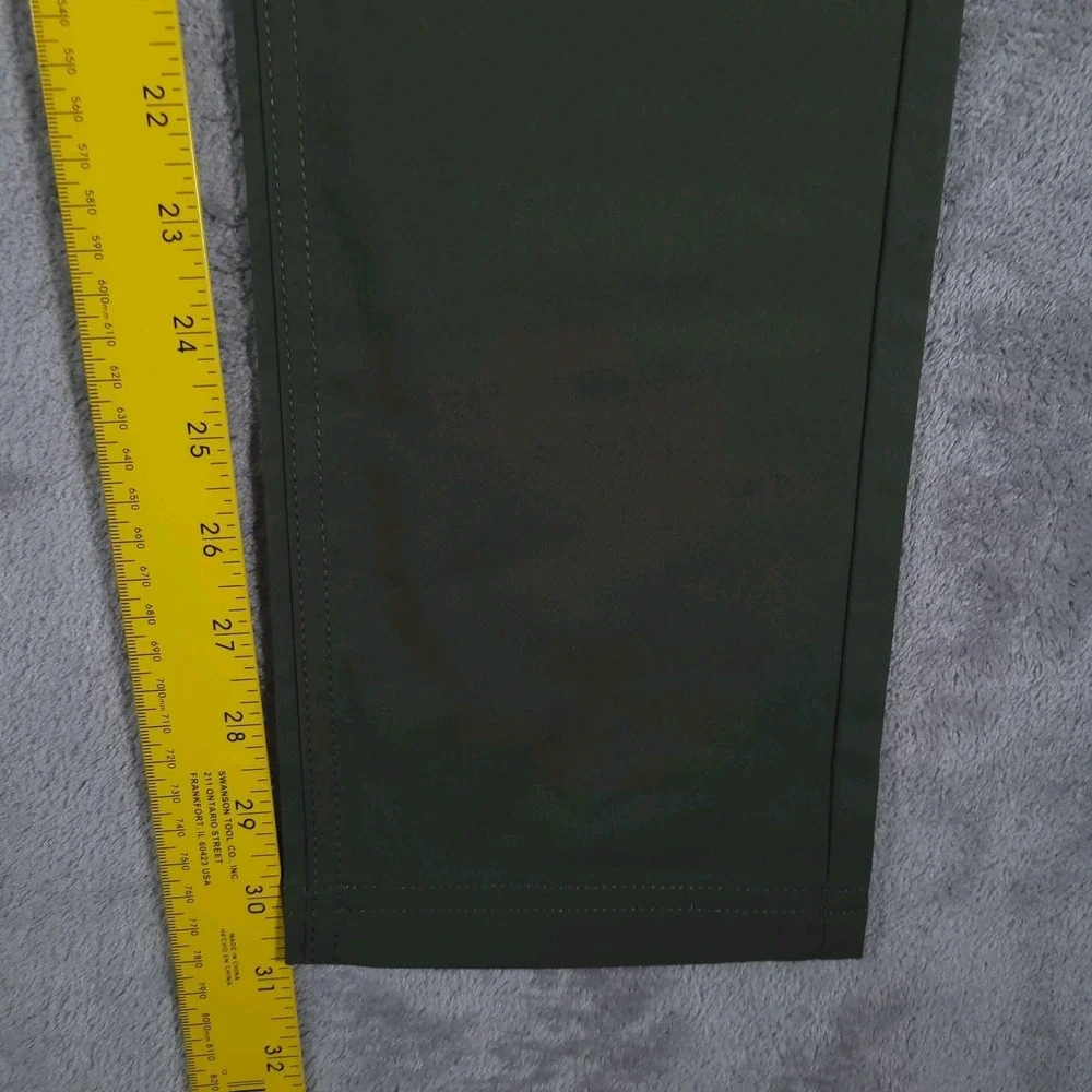 Roark Explorer Adventure Pants Mens 28 X 31 Dark Military‎ Green Quick Dry Chino
